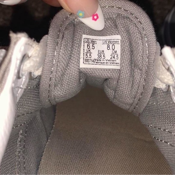 Gray Old Skool Vans - Picture 4 of 4